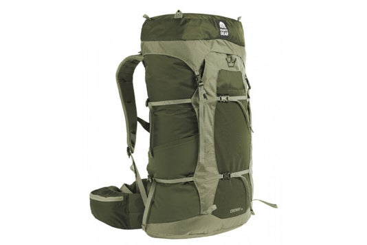 Green Granite Gear Crown backpack.